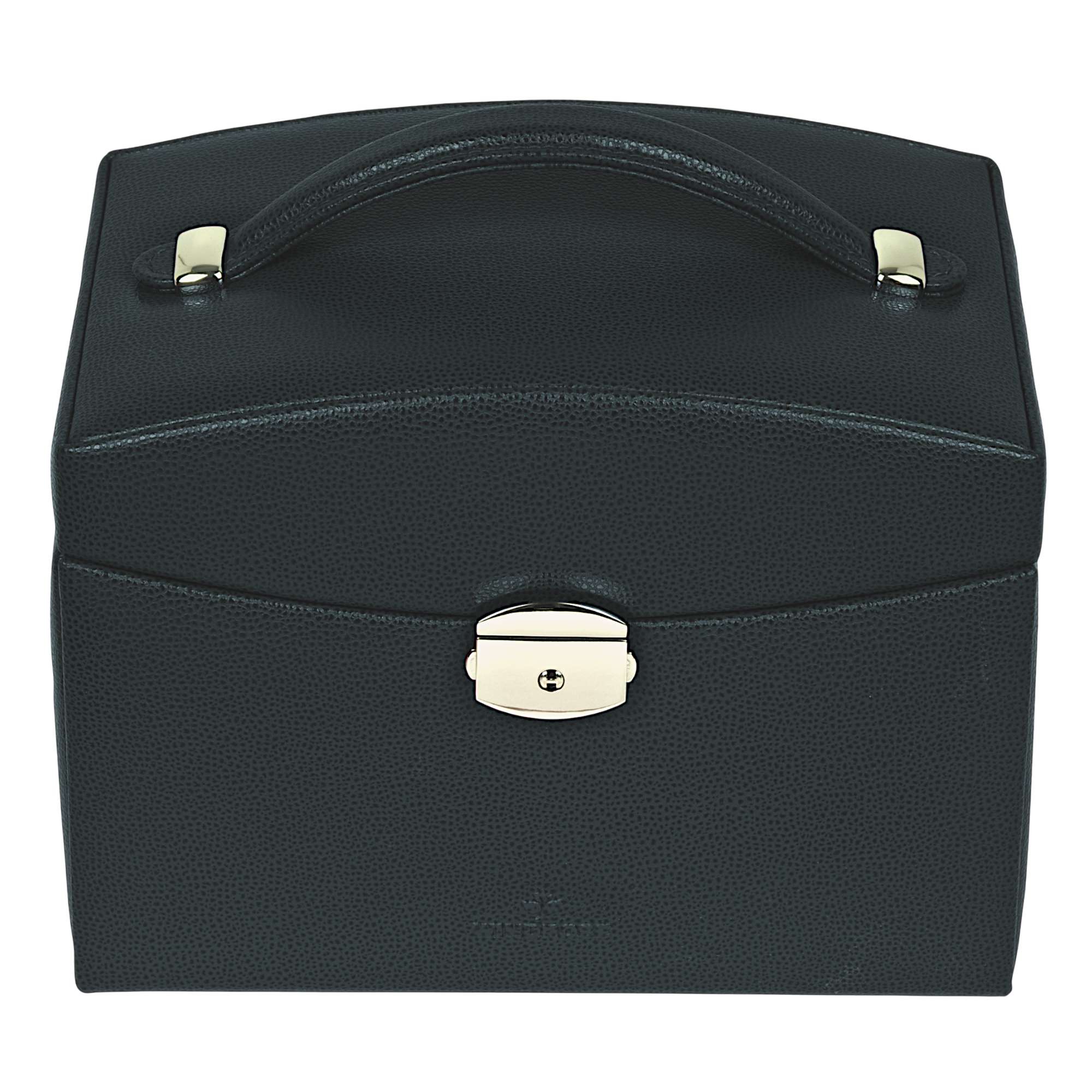 Schmuckkoffer Beluga / schwarz (Leder)