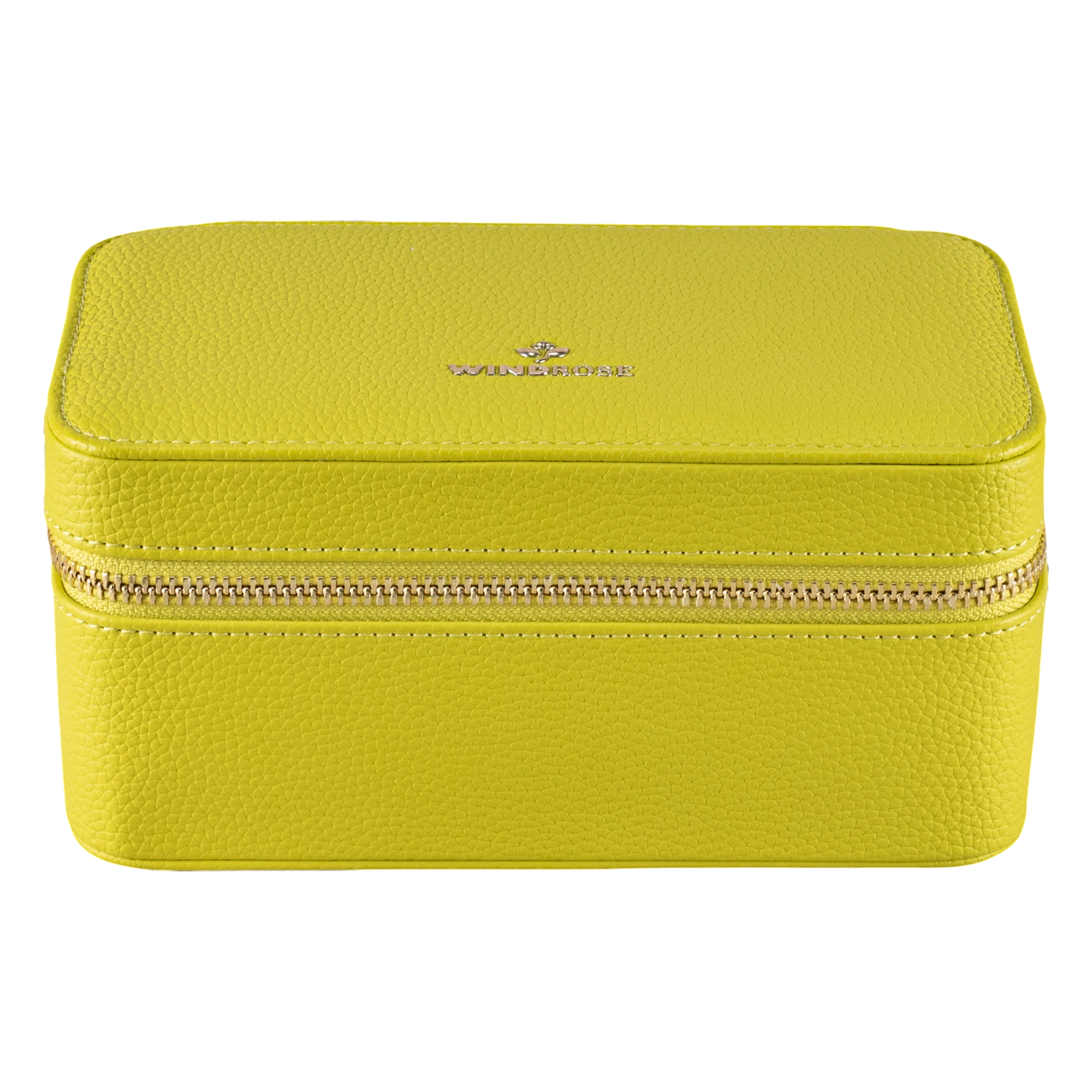 Uhrenetui mit Reisverschluss Aurora / lime