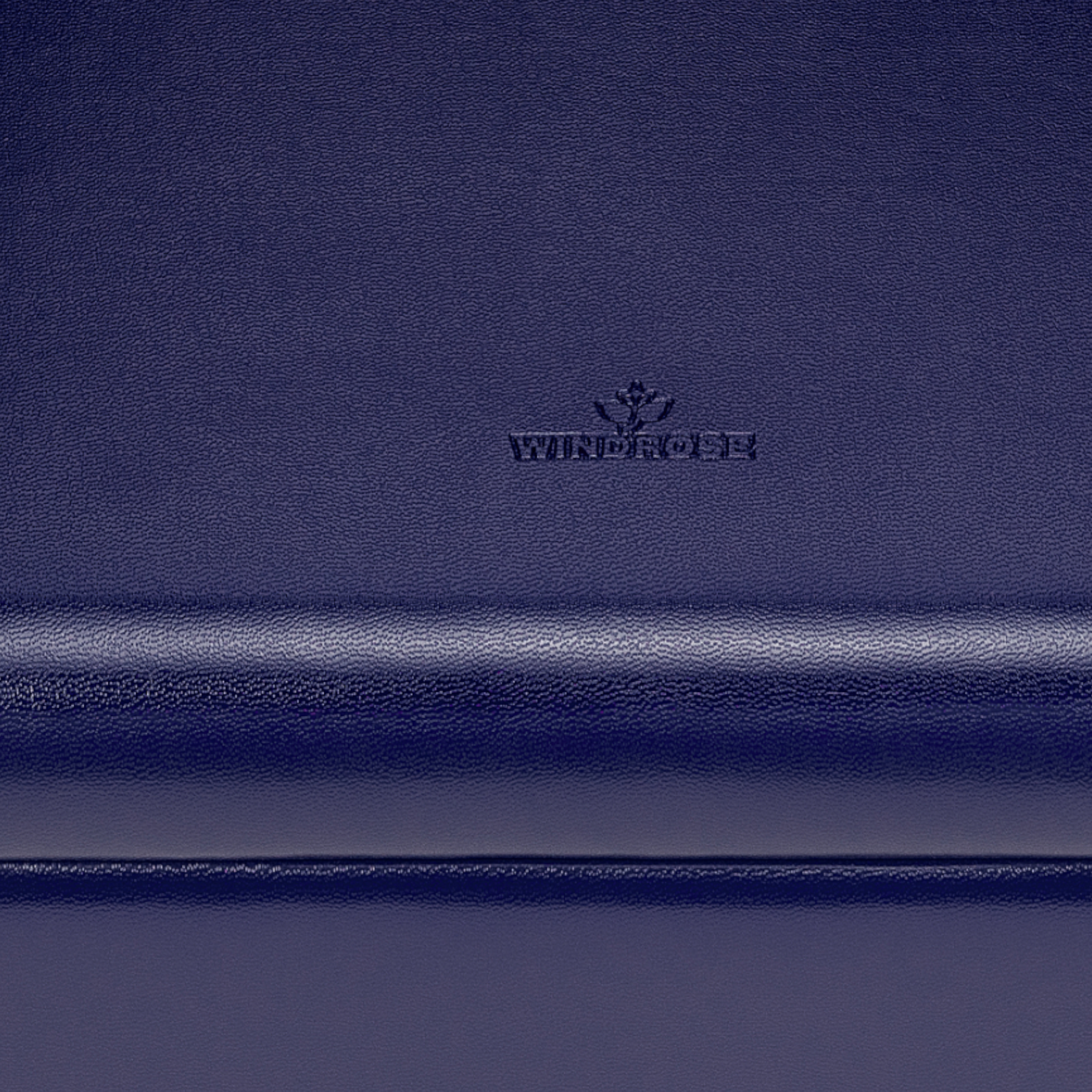 Charm box with 2 removable inserts Merino Moda / dark blue