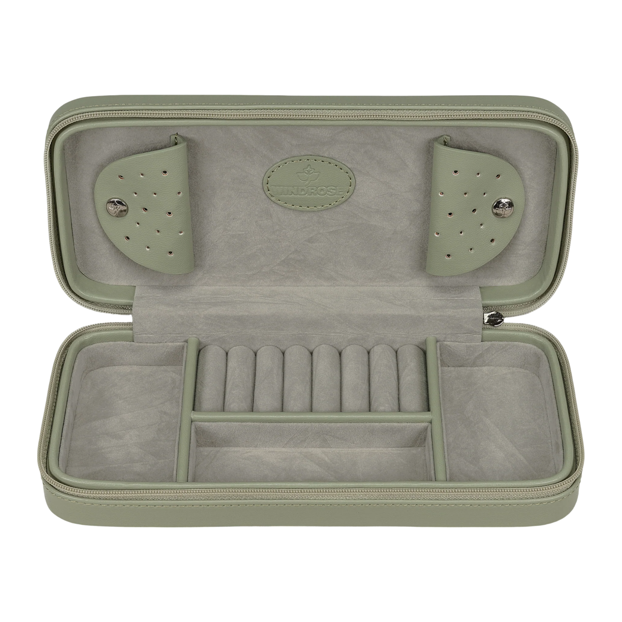 Charmbox für die Reise Merino Moda / salbei