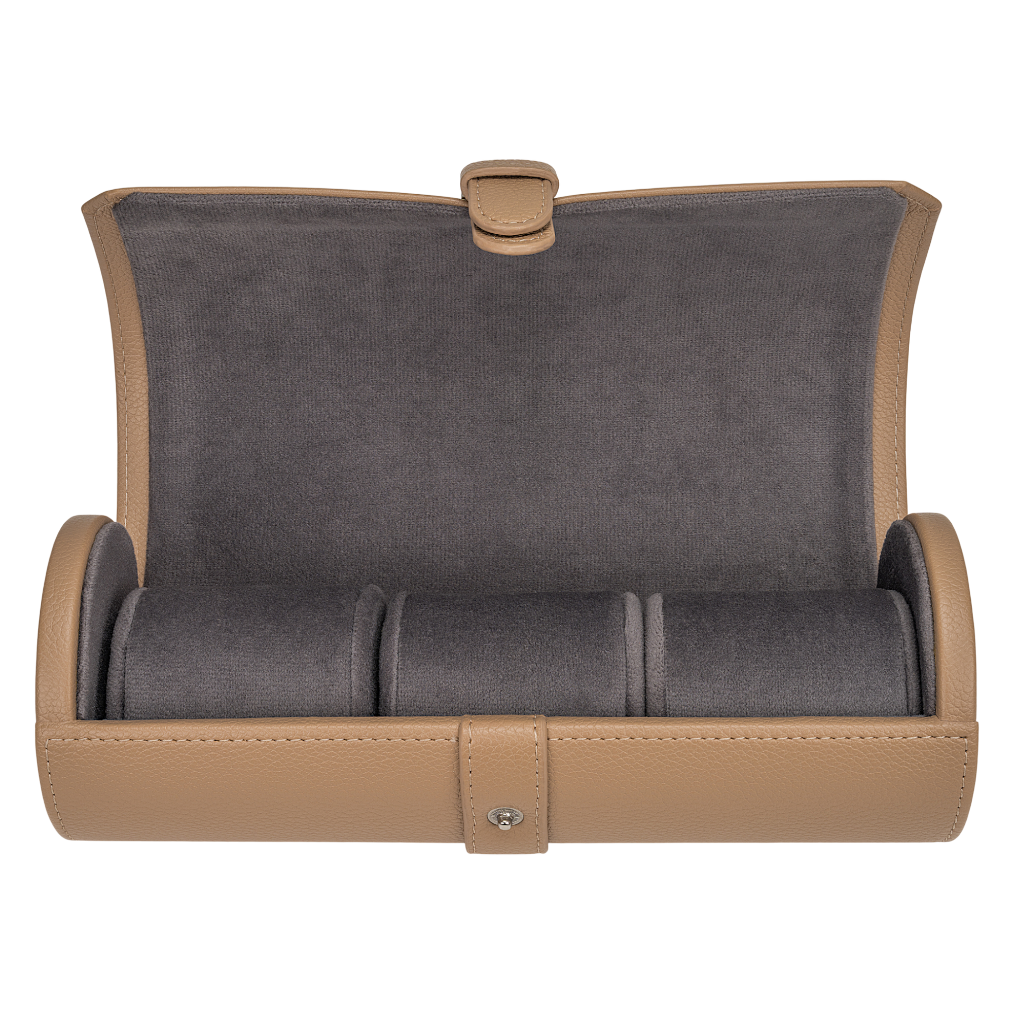 Uhrenetui für 3 Uhren Marvella / camel