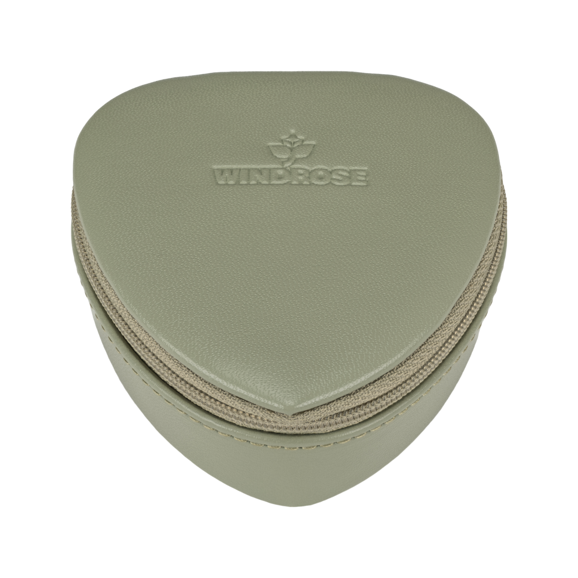 Kleine Herzdose Merino Moda / salbei