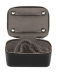Jewellery case square nappa / black (full-grain leather)