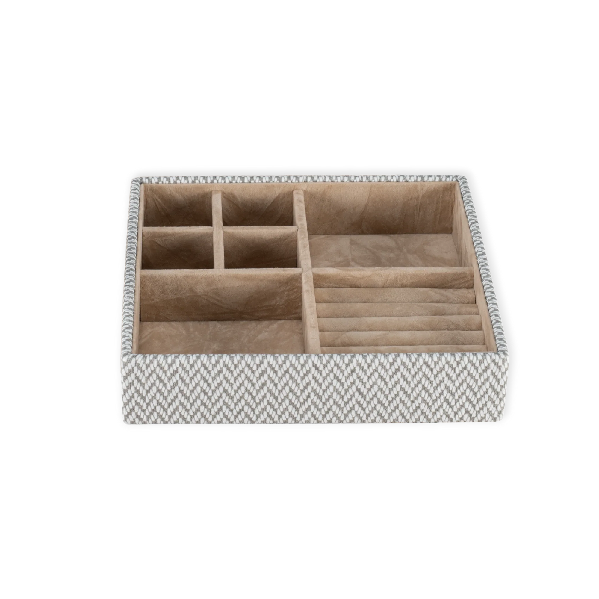 Coffret à bijoux petit Calma / blanc