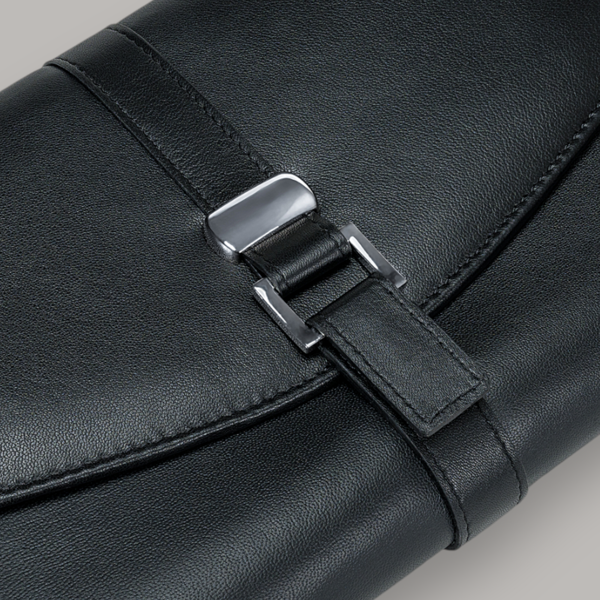 Schmucktasche XL Nappa / schwarz (Vollrindleder)
