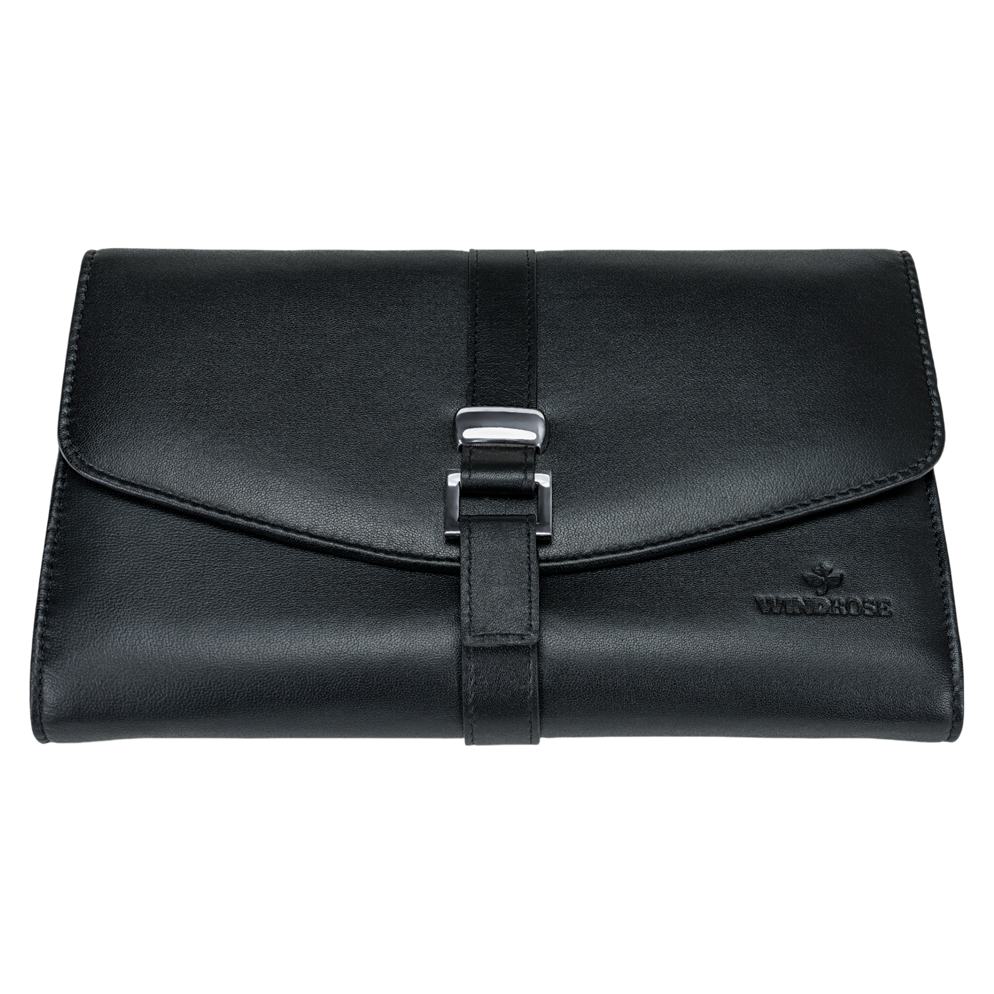 Schmucktasche XL Nappa / schwarz (Vollrindleder)