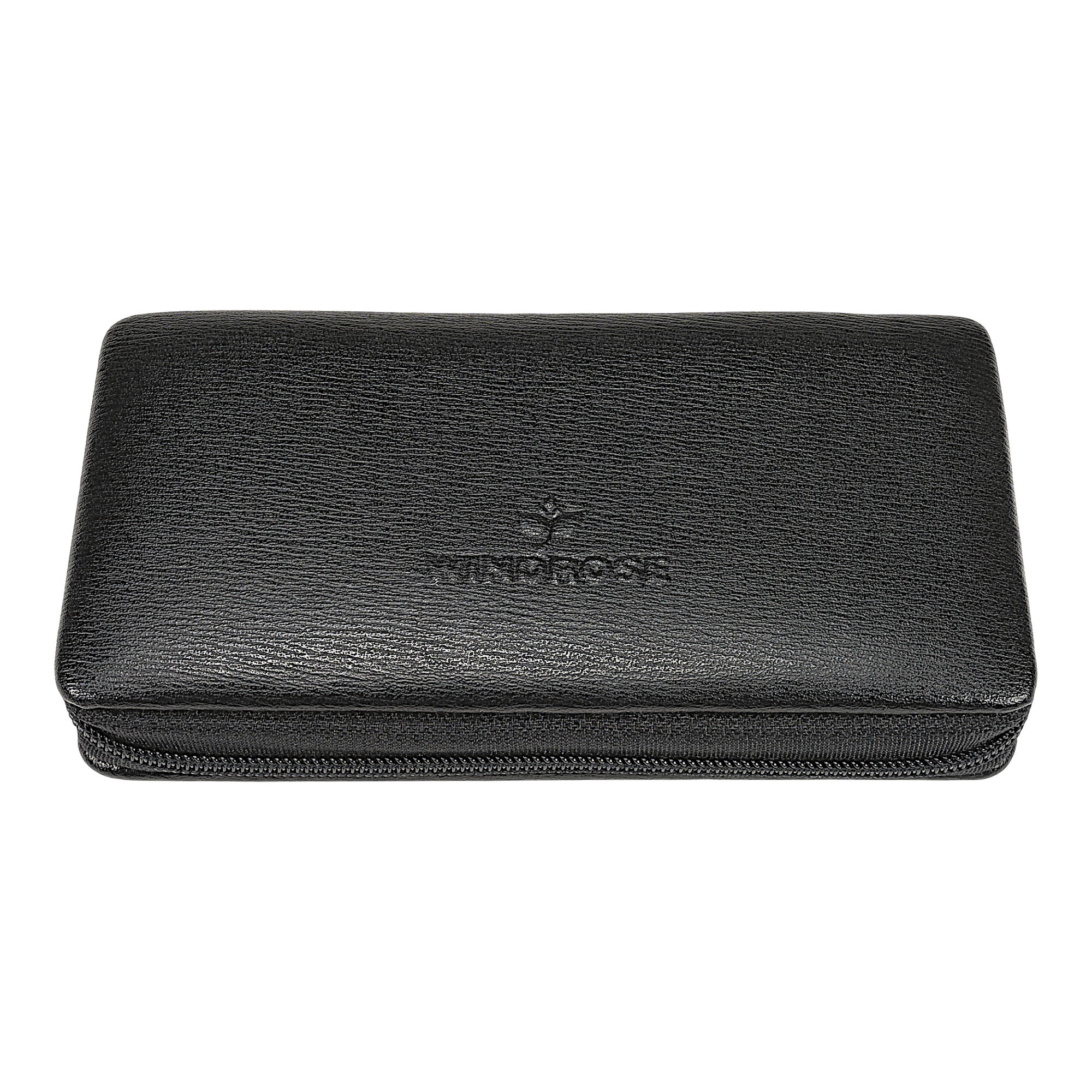 Astuccio per manicure da 5 pezzi Ambiance / nero (pelle)