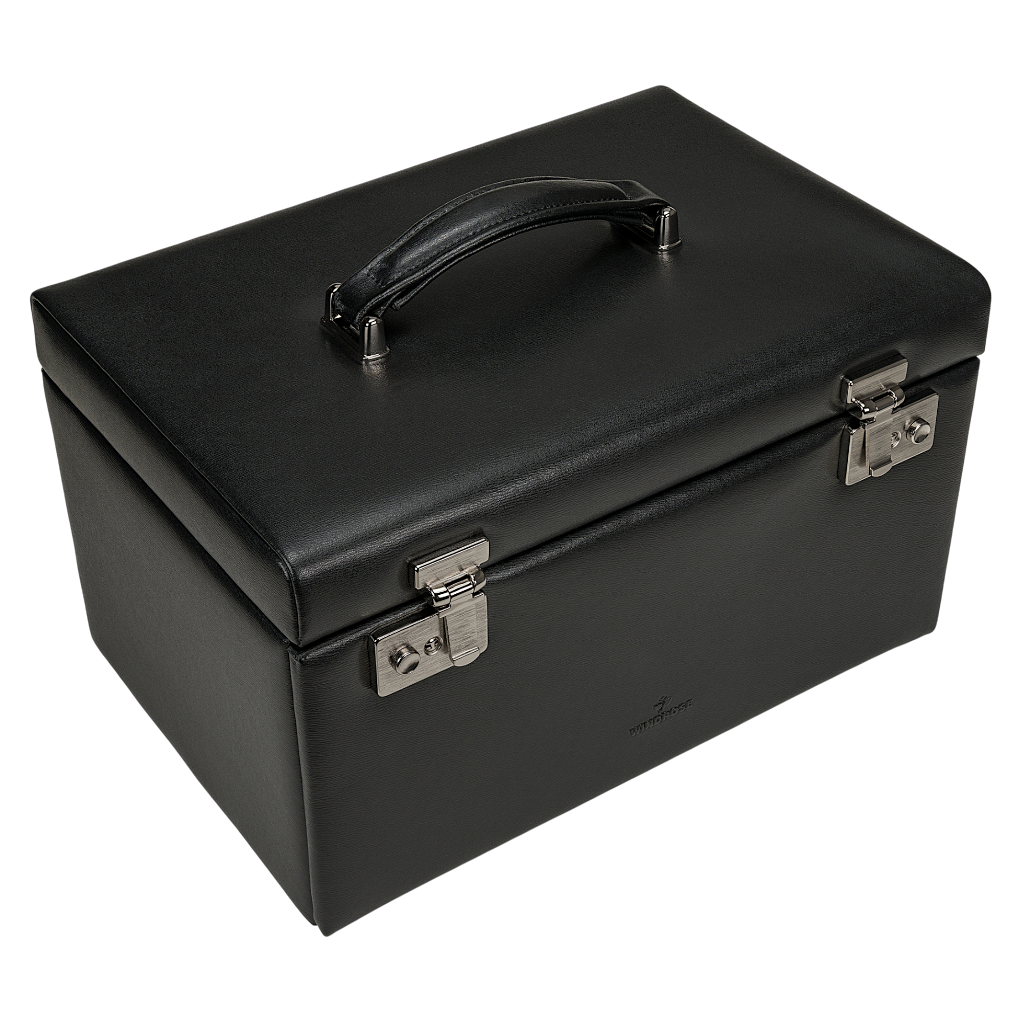 Ambiance jewelry / watch case / black (leather)