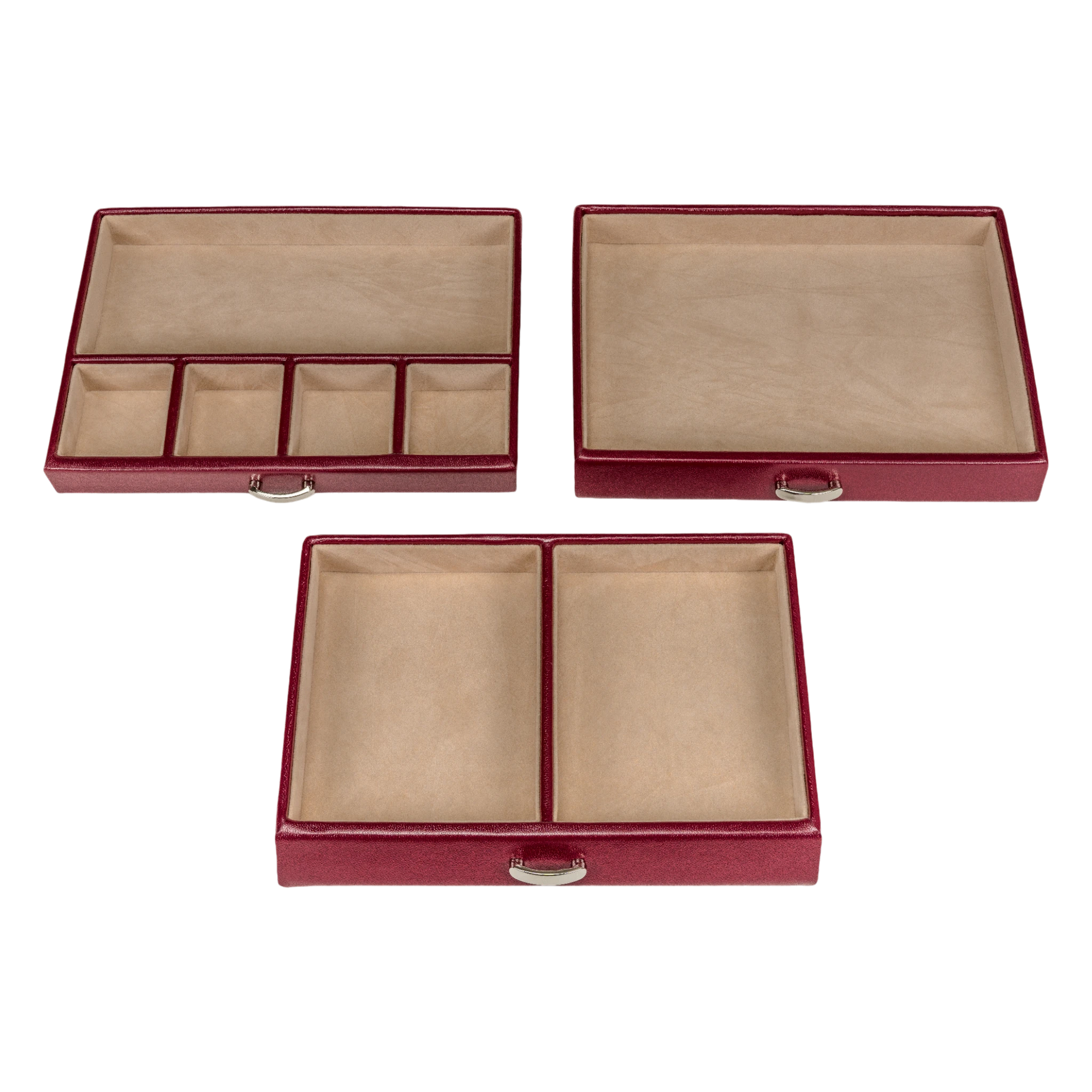 Merino / red jewelry case