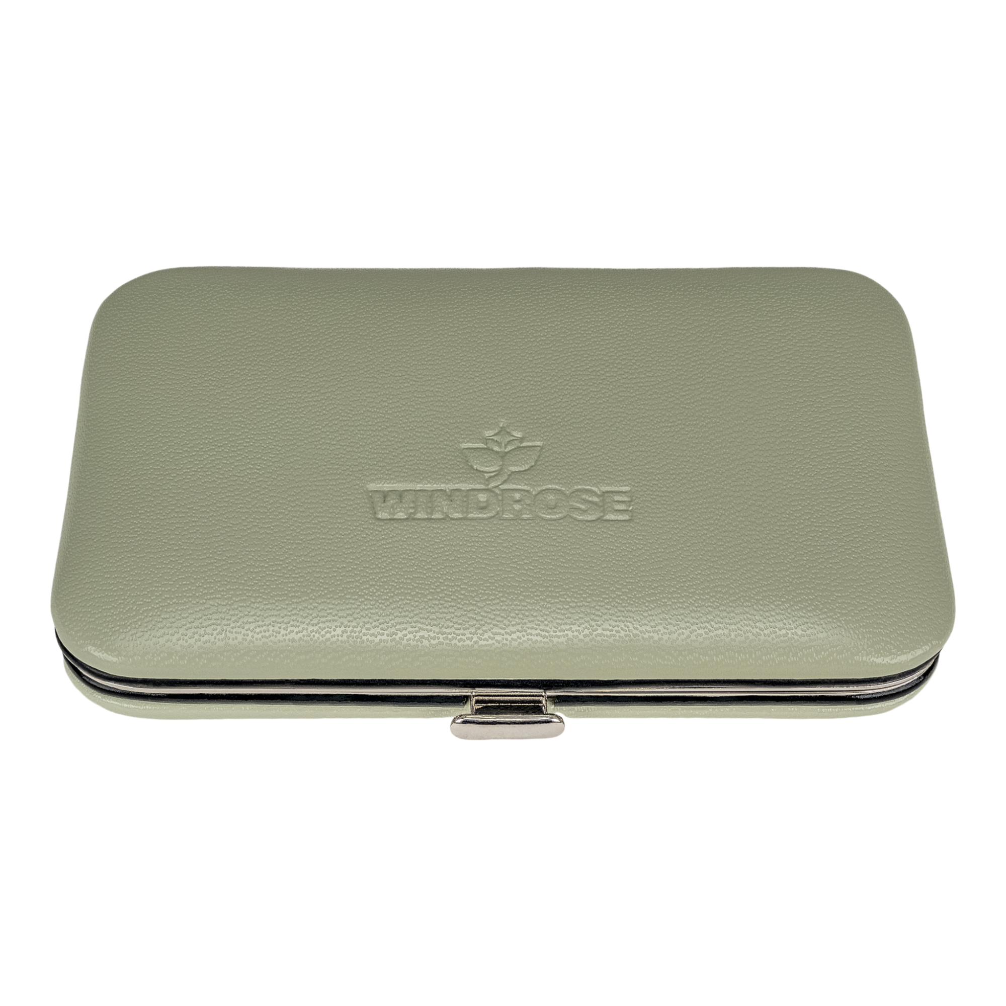 4-piece manicure case Merino Moda / sage