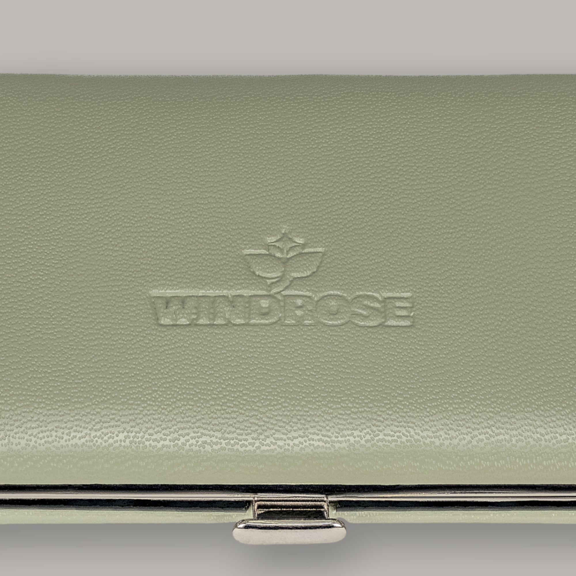 4-piece manicure case Merino Moda / sage