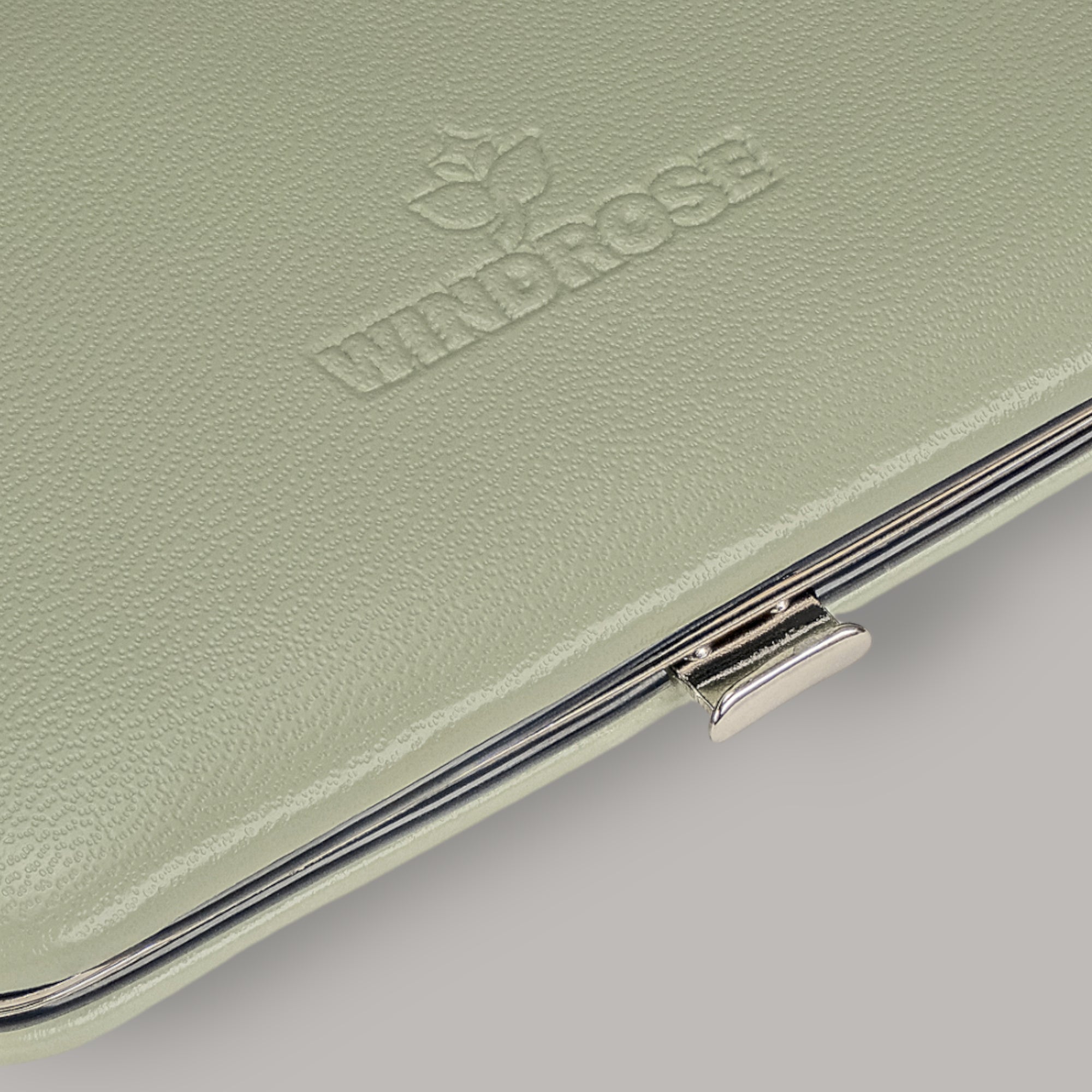 4-piece manicure case Merino Moda / sage