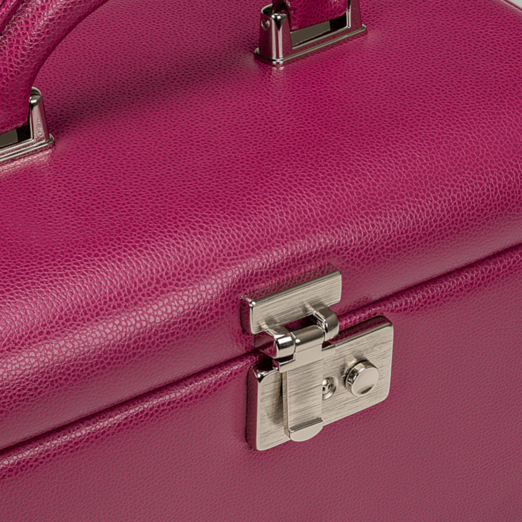 Jewelry case Beluga / berry (leather)