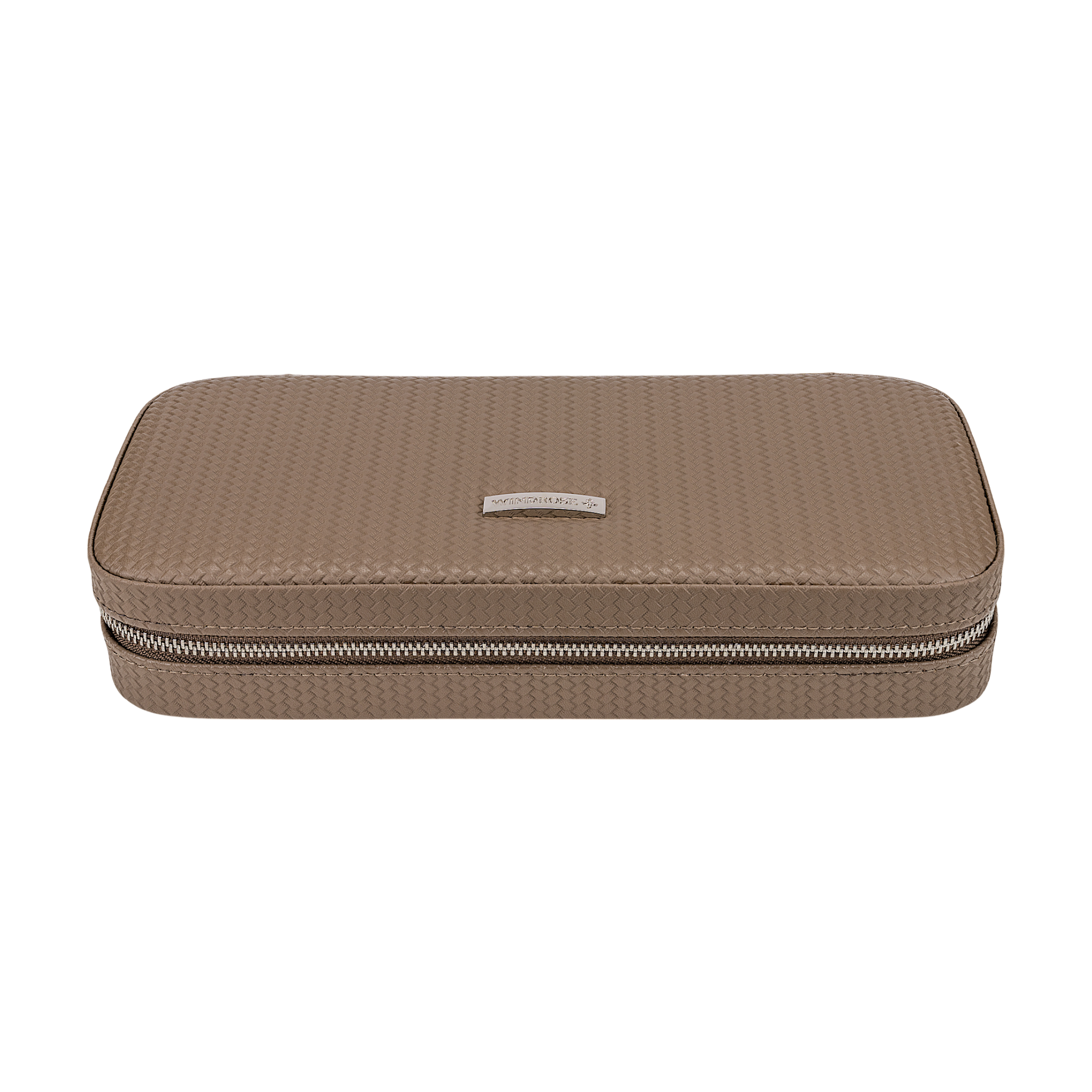 Zipper charm box Corbello / mocca