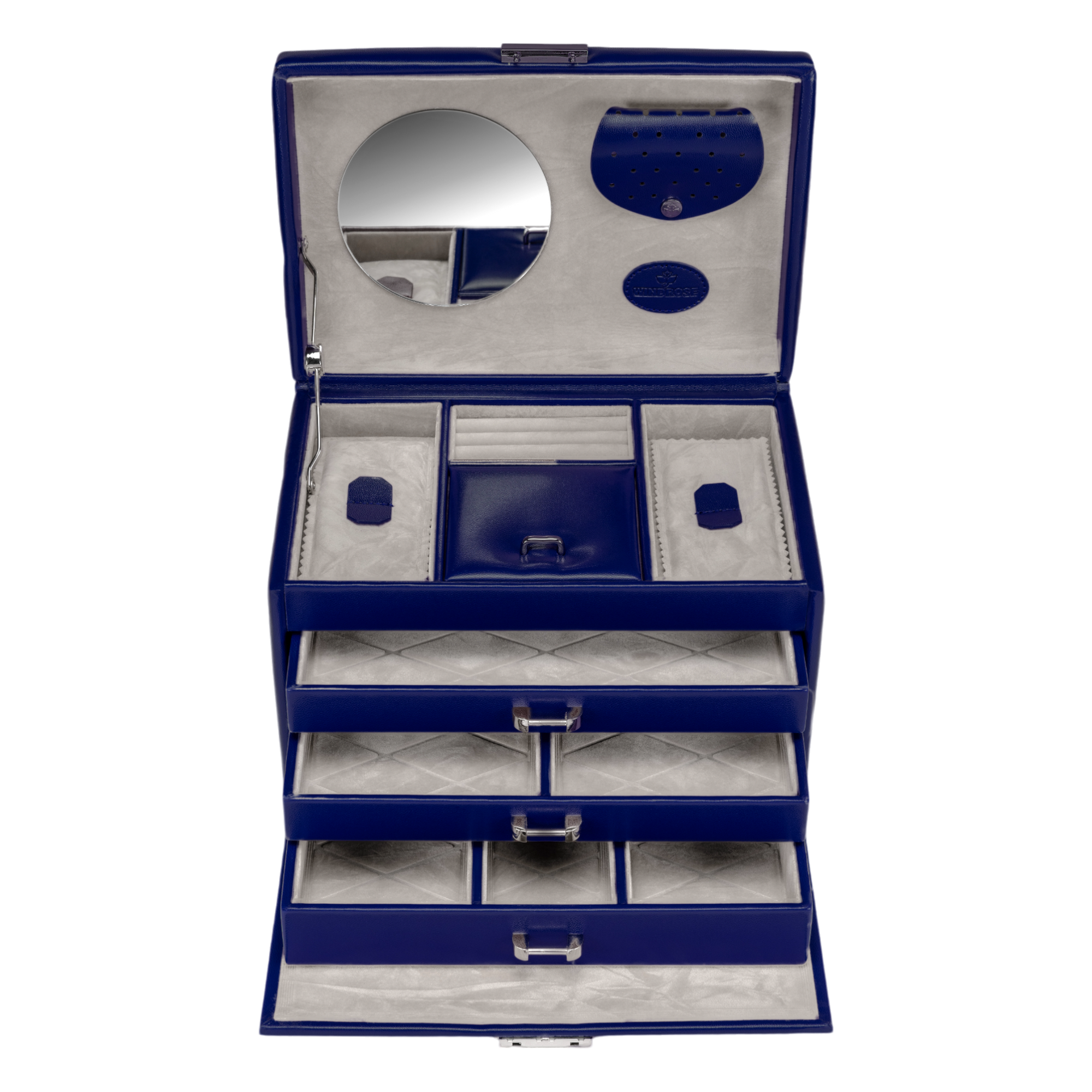 Coffret à bijoux Merino Moda / bleu foncé