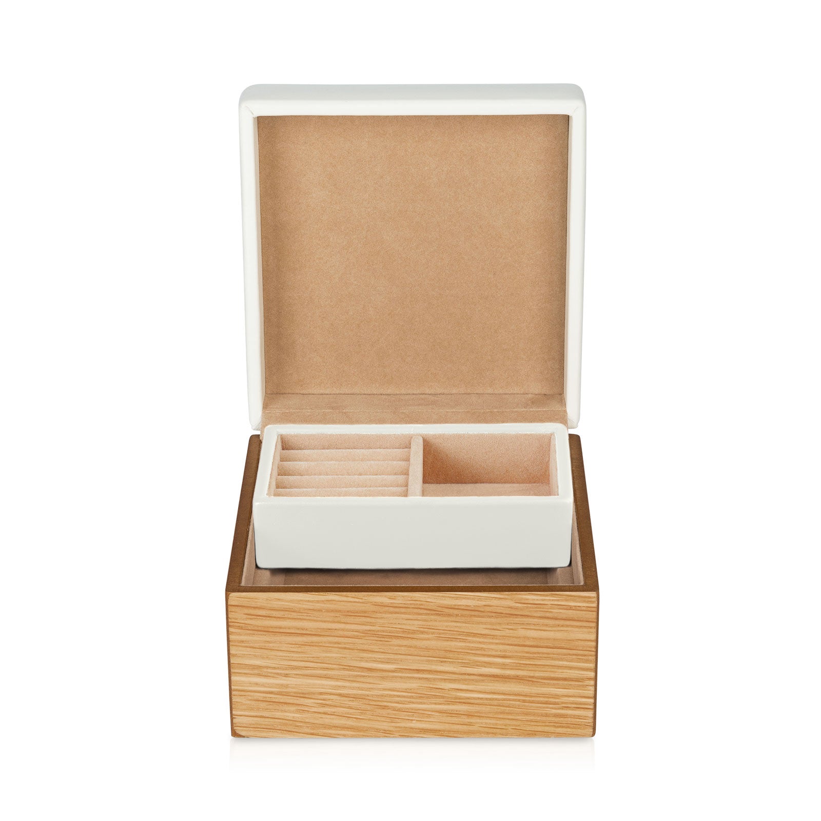 Jewelry box wood / cream
